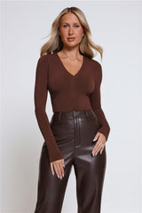 Let's Talk Style Faux Leather Pants Chocolate