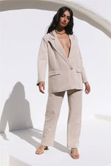Style Staple Blazer Beige