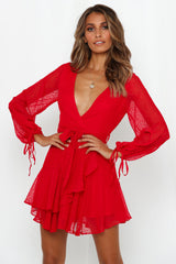 Like Me For Me Dress Red