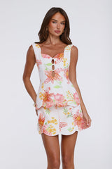 Bloomscape Mini Skirt Floral
