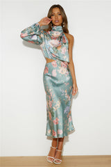 Everything You Need Midi Dress Sage
