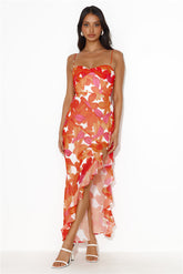 Hawaii Dream Maxi Dress Red