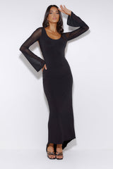 Seen And Admired Maxi Dress Black