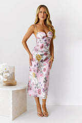 Flower Sanctuary Midi Dress Floral