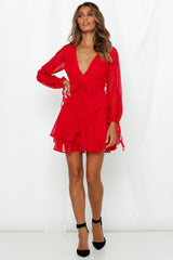 Like Me For Me Dress Red