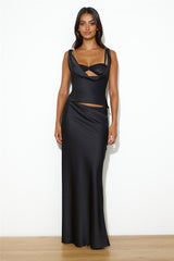 LIONESS Marmont Maxi Skirt Ink
