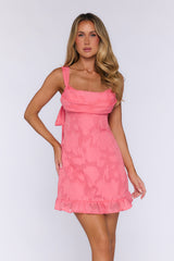 Trend Setting Mini Dress Coral